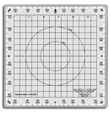 SQUARE AVIATION PLOTTER