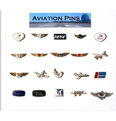 Assortiment Aviations Pins